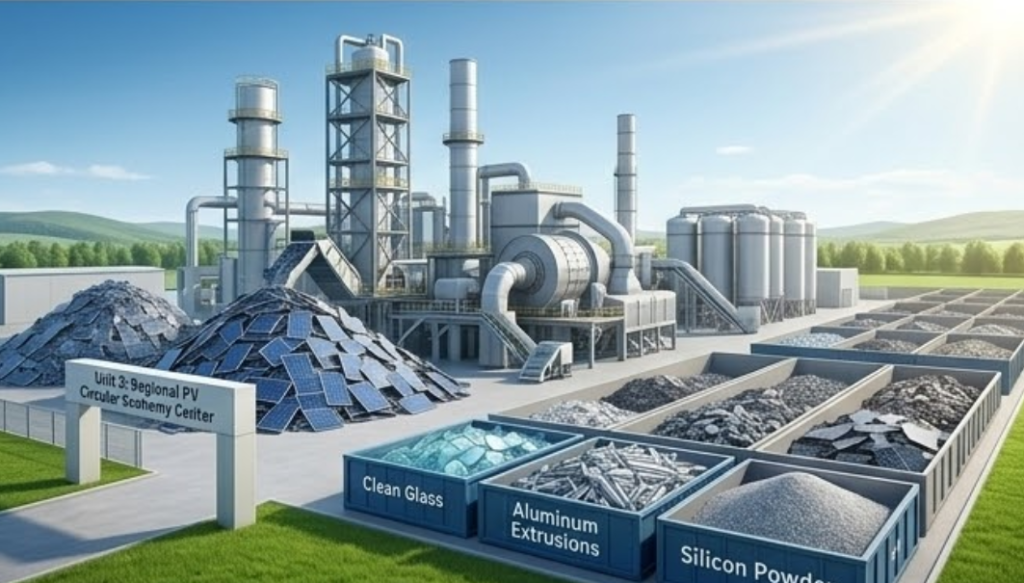 Solar Panel Recycling for Manufacturers | Defective Panel Recovery | YCSOLUTION