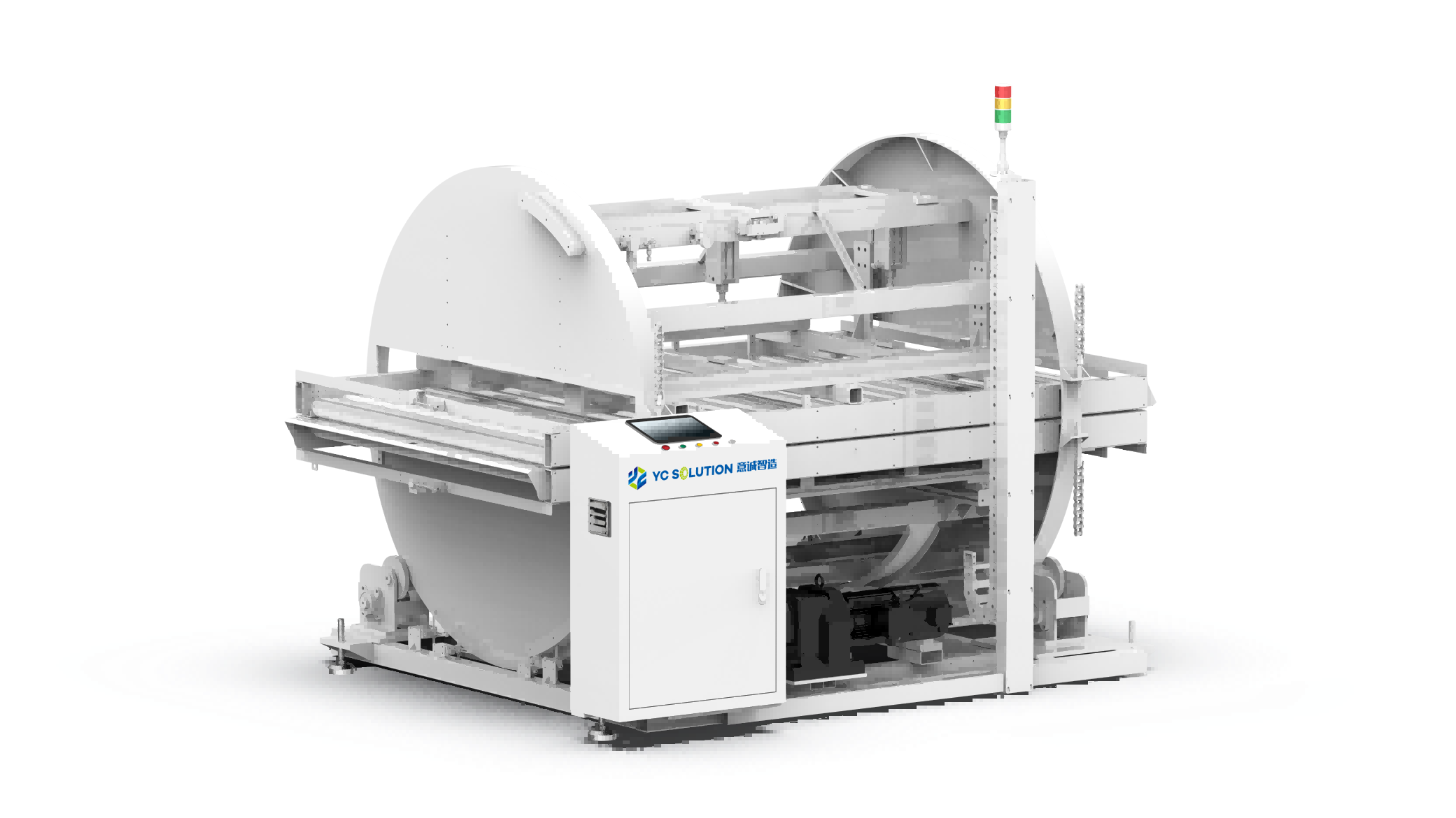 Feature Highlights: Automated Handling: Safely flips the remaining laminate structure 180 degrees without damage, an essential step in continuous e waste processing lines. Seamless Integration: Syncs perfectly with the speed of upstream and downstream recycling machines.